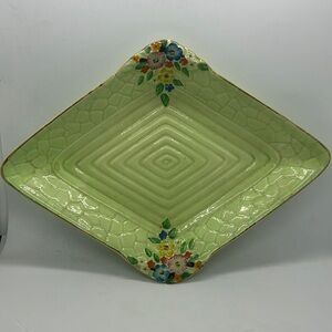 VINTAGE CROWN DEVON GARDEN PATH DISH